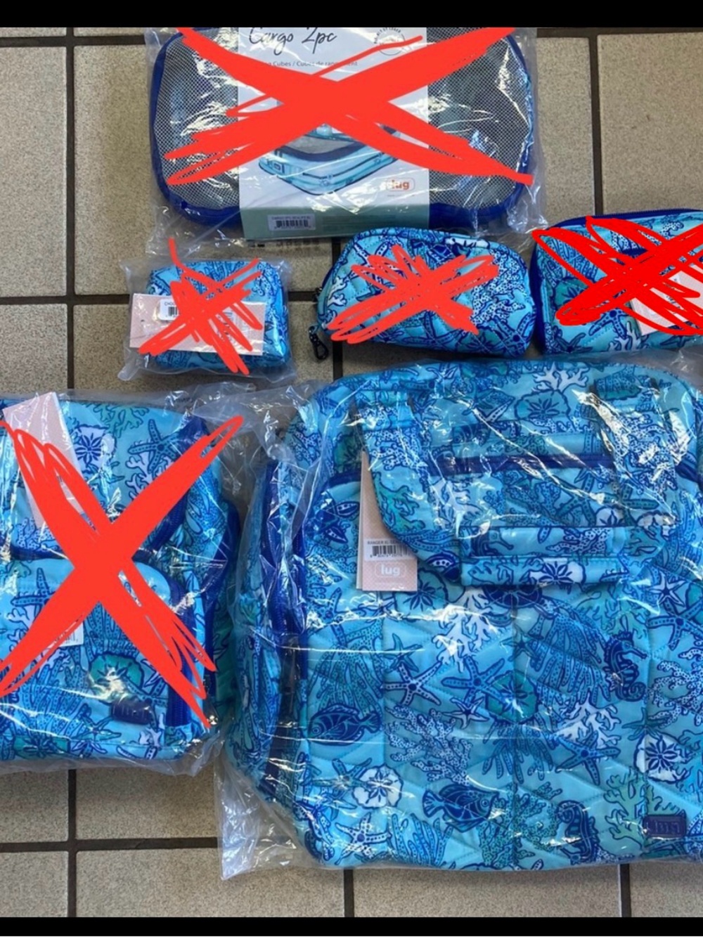 Blue Sea Life Ranger Travel Bag only